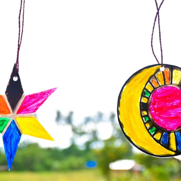 Glued Light Catcher