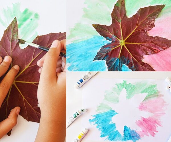 Colorful Leaf Profile