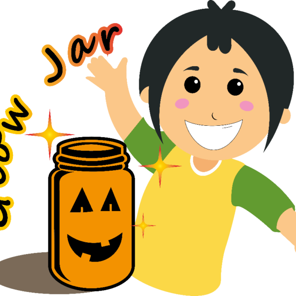 Halloween Glow Jars
