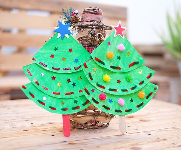 Little Paper Christmas Trees