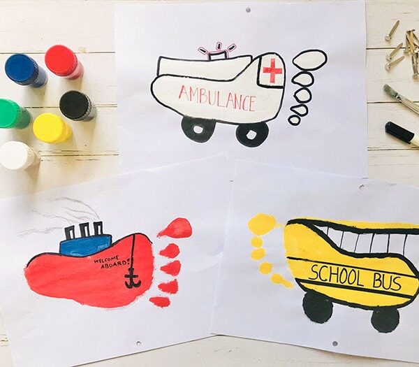 Paint With Your Foot!