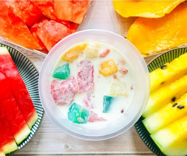 Creamy Tropical Fruit Salad