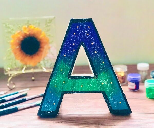 My 3D Letter!