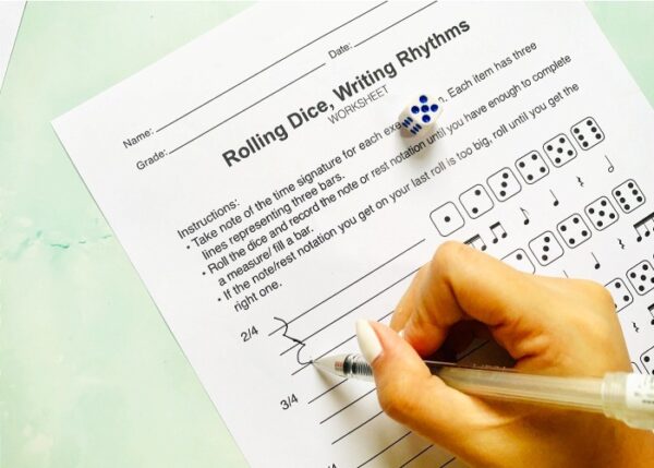 Rolling Dice,  Writing Rhythms - Image 4