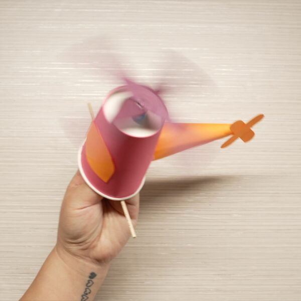 Paper Cup Helo: Here We Go!